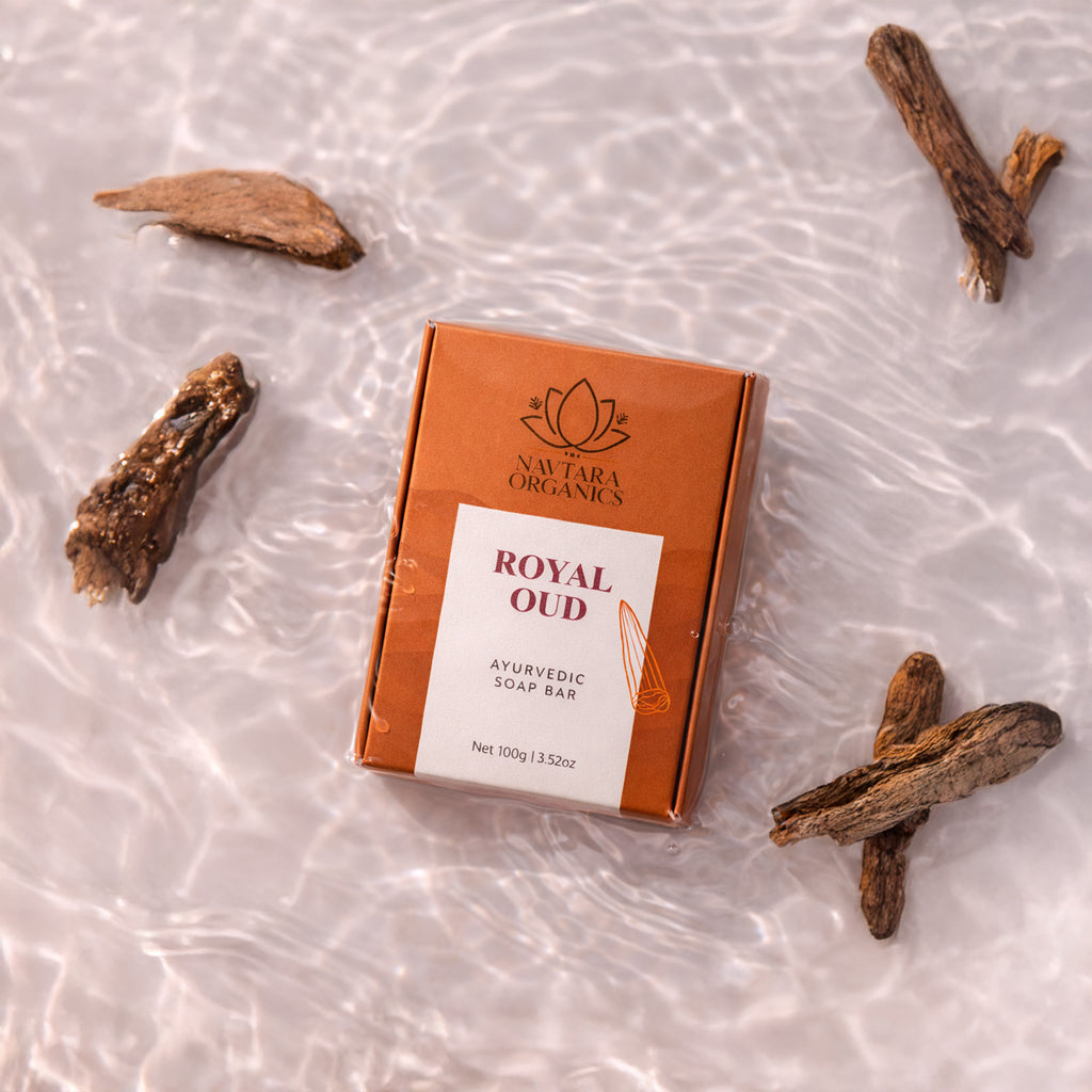 Royal Oud Luxury Soap Bar | Navtara Organics (100g)