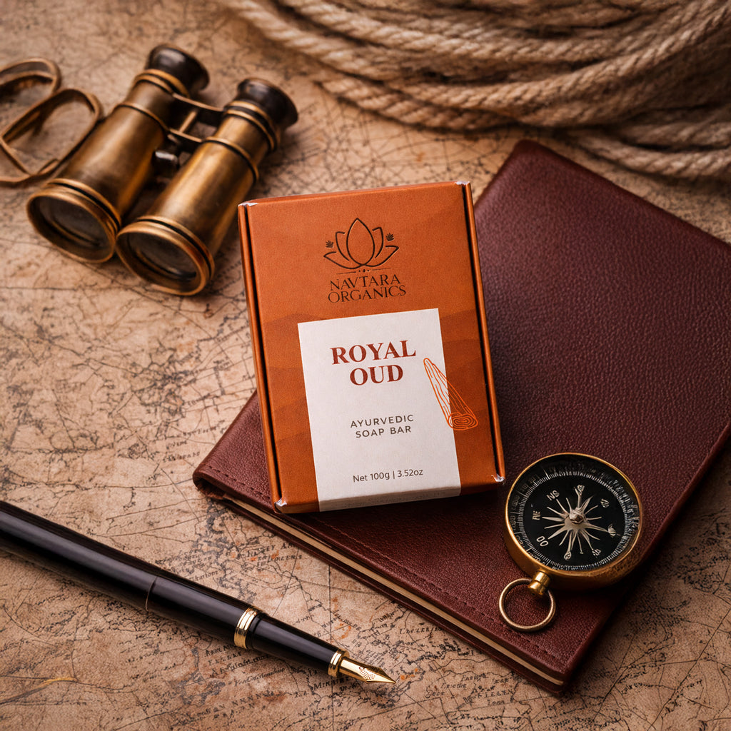 Royal Oud Luxury Soap Bar | Navtara Organics (100g)