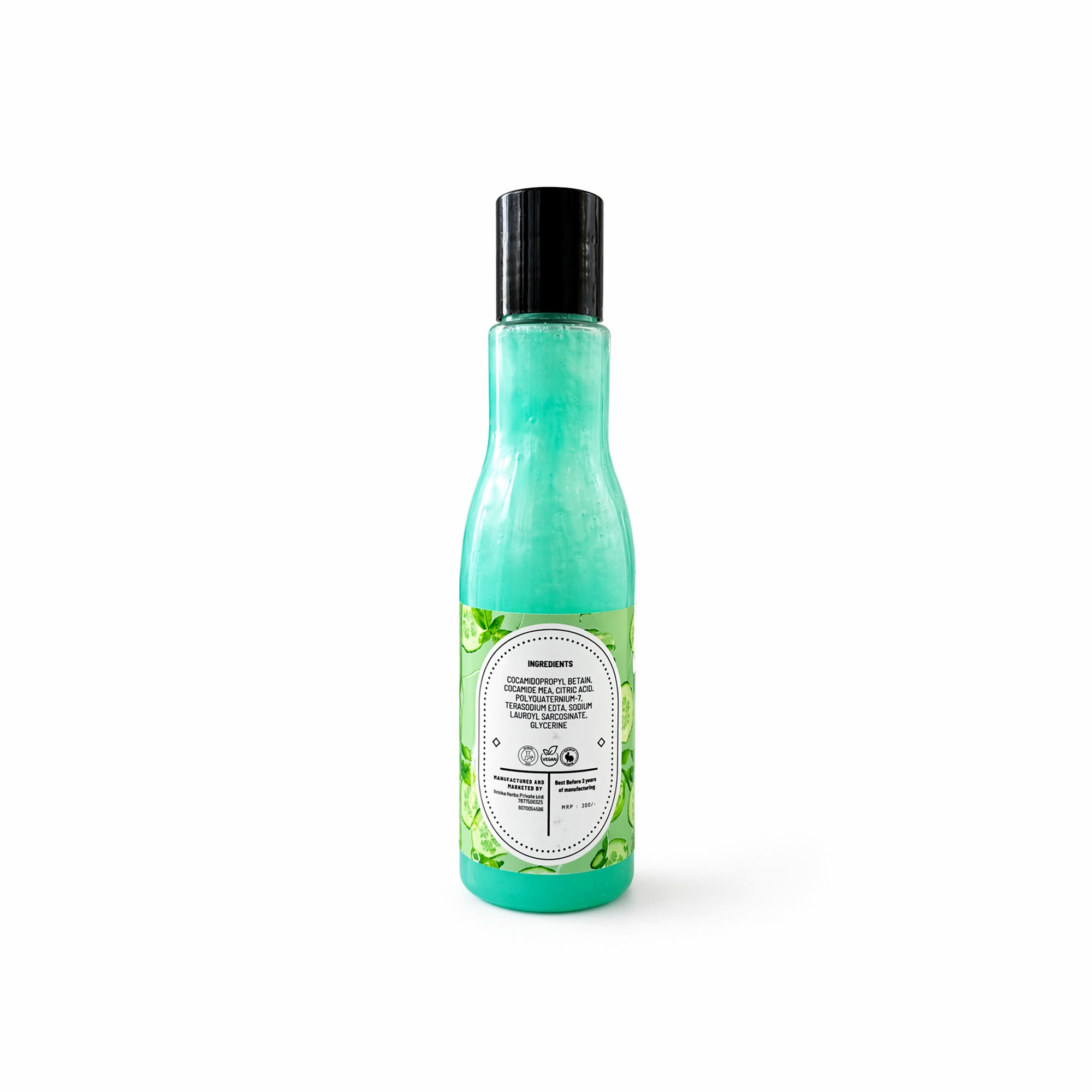 Cucumber Mint Body Wash | Navtara Organics (200ml)