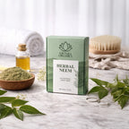 Herbal Neem Ayurvedic Soap Bar  | Navtara Organics (100g)