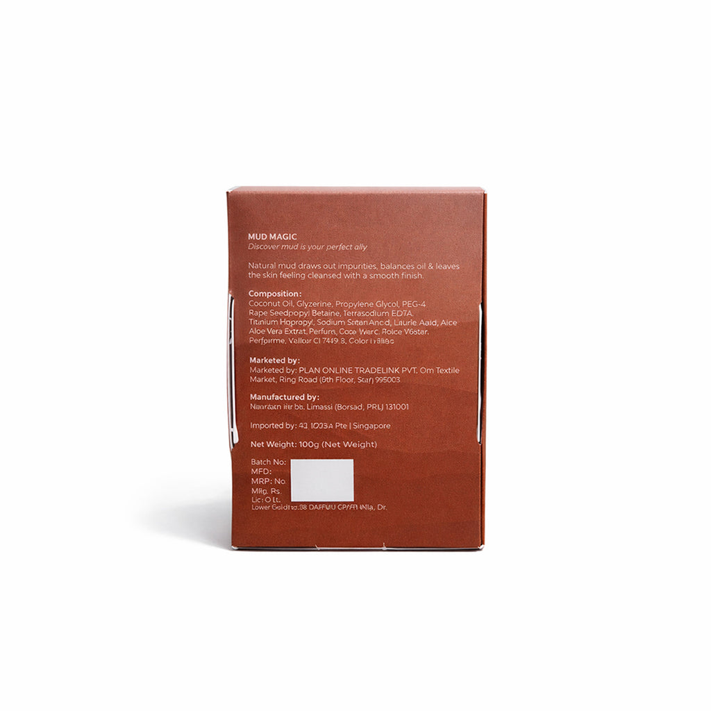 Mud Magic Ayurvedic Soap Bar | Navtara Organics (100g)