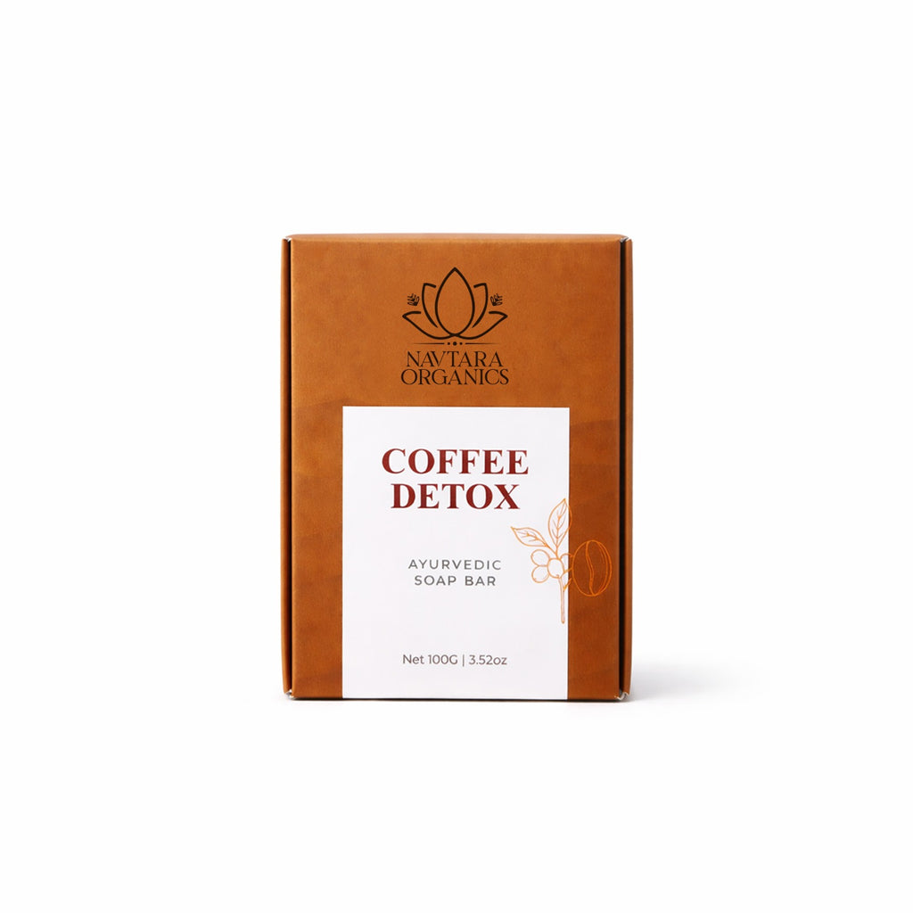 Coffee Detox Soap Bar | Navtara Organics (100g)