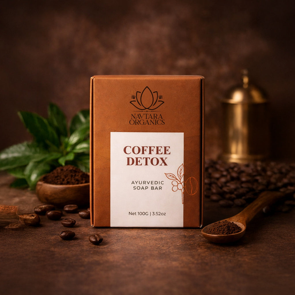 Coffee Detox Soap Bar | Navtara Organics (100g)